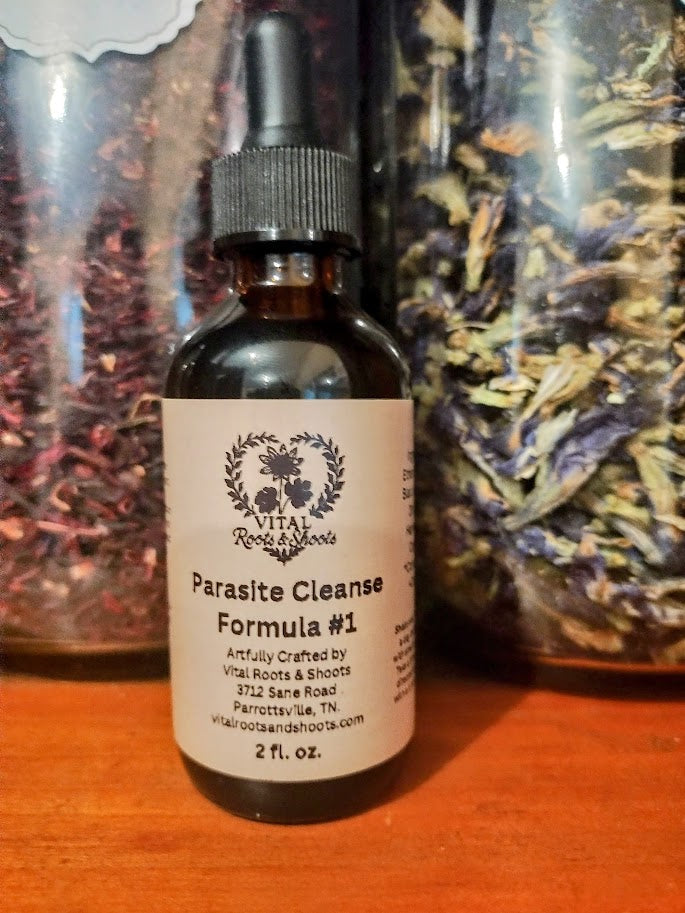 Parasite Cleanse Formula #1 Black Walnut • Wormwood • Clove | 80% Alcohol Extract | 2 fl. oz.