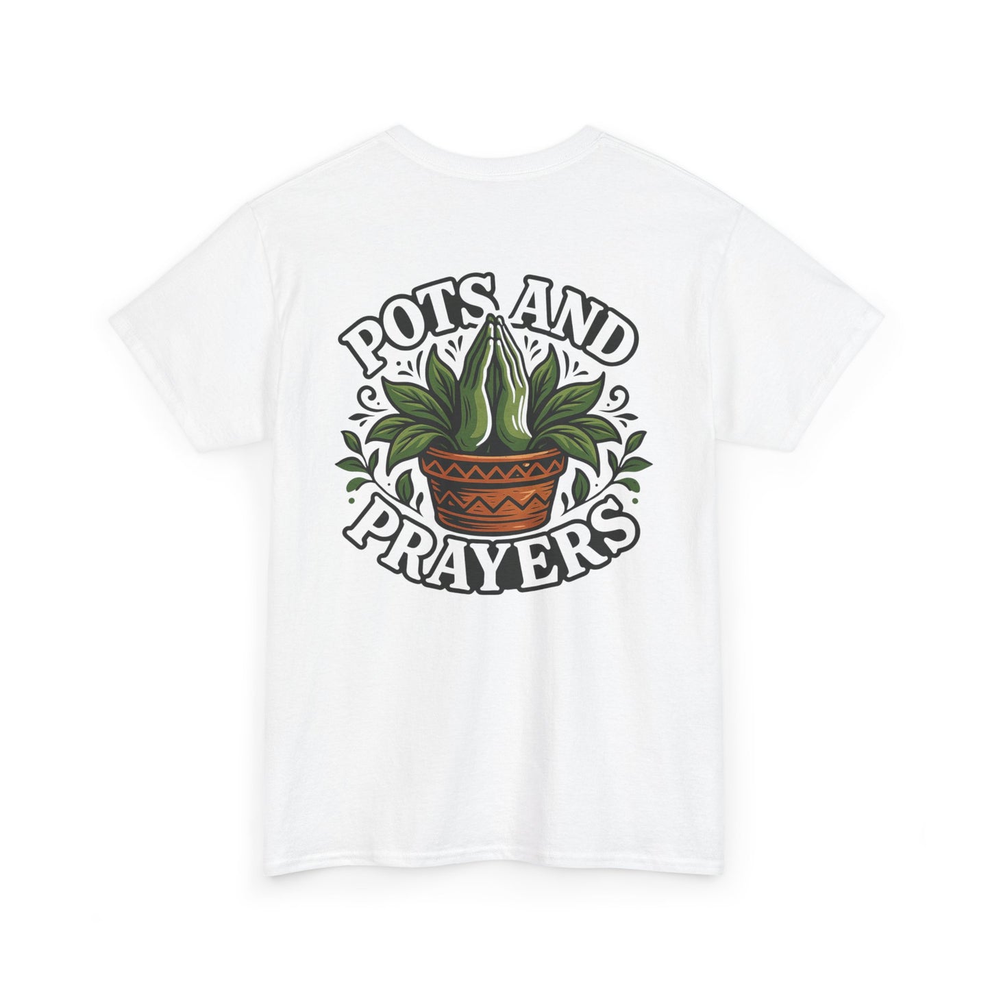 Pots and Prayers Unisex Heavy Cotton Tee