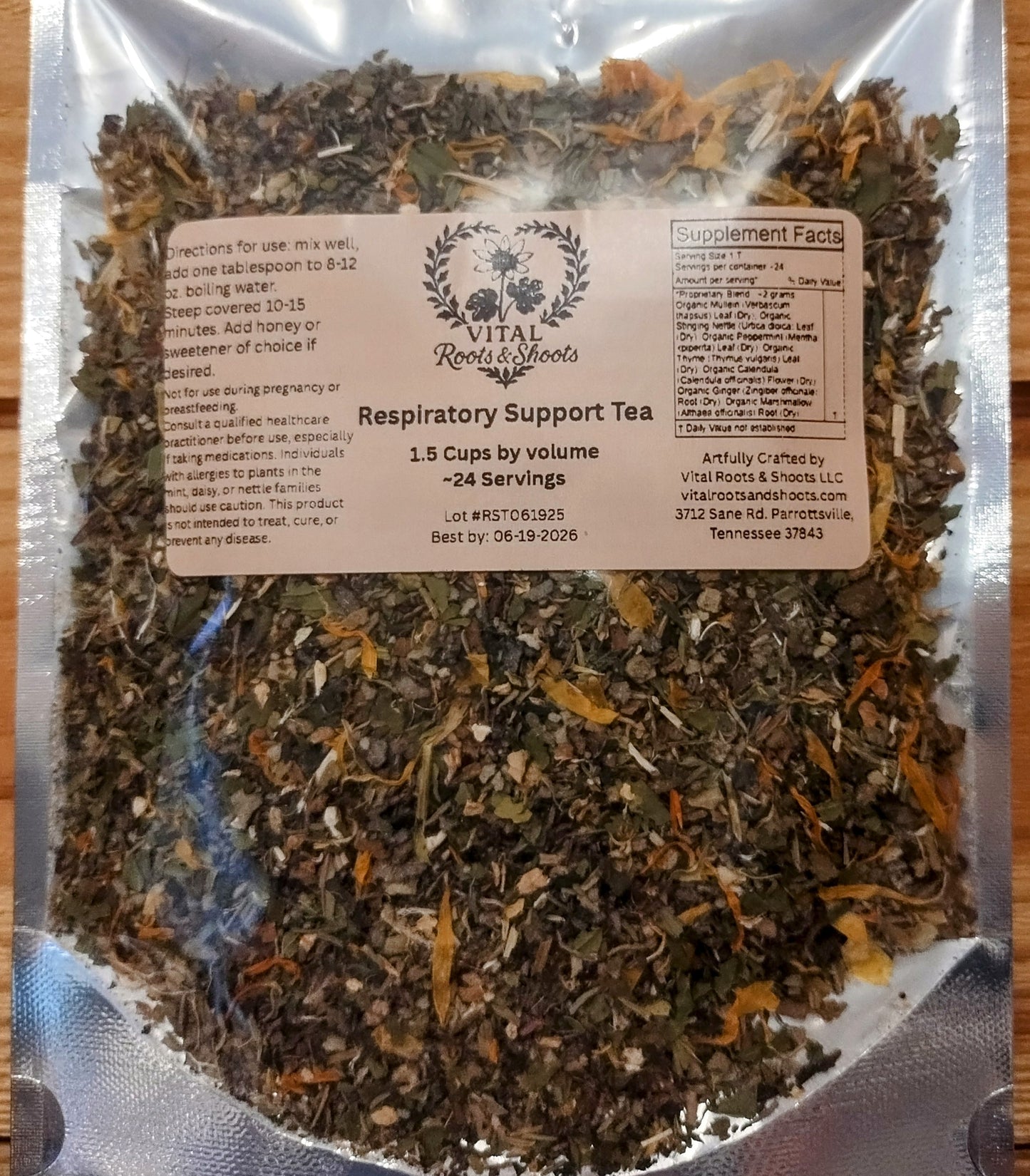 Respiratory Support Tea