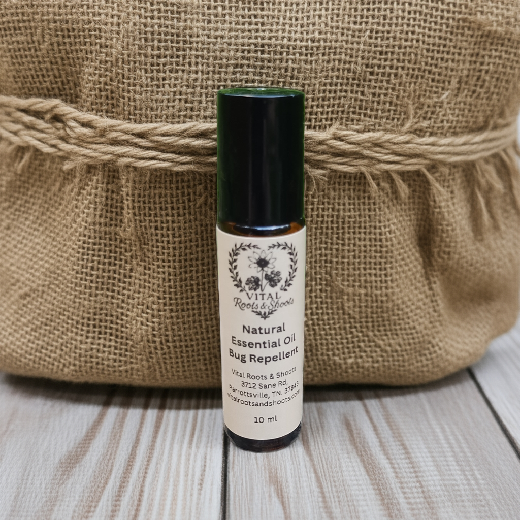 Natural Essential Oil Bug Repellent Roller